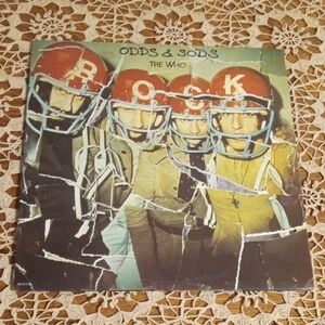 The Who Odds & Sods Vinyl Record - Red and Black